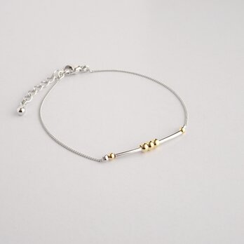 メタルチューブのブレスレット《B-42》