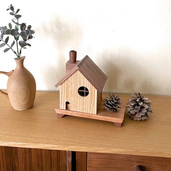 えんとつハウス　小物入れにもなるおうちのオブジェ