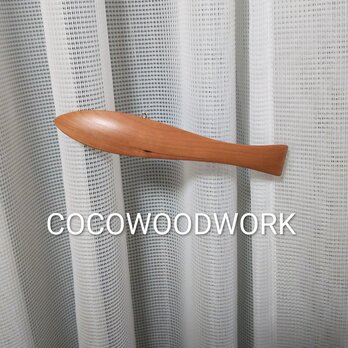 43201魚のモビール(チェリー材)