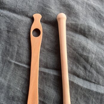 紡ぎ独楽・toi toi toi(染井吉野＆樺)