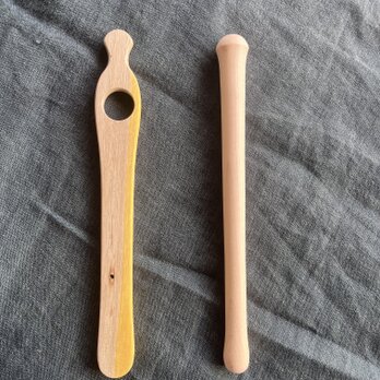 紡ぎ独楽・toi toi toi(櫨＆ハードメープル)②