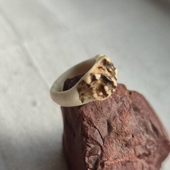 鹿の角 クラウンリング 約8.5号