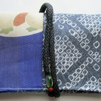 ８６７４　着物で作ったカード入れ・ポーチ　