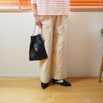 【Pre-order】Cotton Baker Pants IVORY