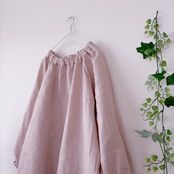 リネンゴムギャザーブラウス