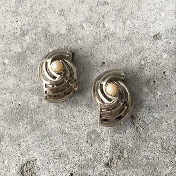 Vintage 80s-90s Euro made in ITALY retro mode design earring