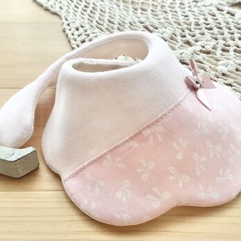 新作♪pink ribbon♪オーガニック♪ふわふわやわらかスタイ