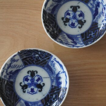 【2客セット】藍の陰影をたのしむ、印版小