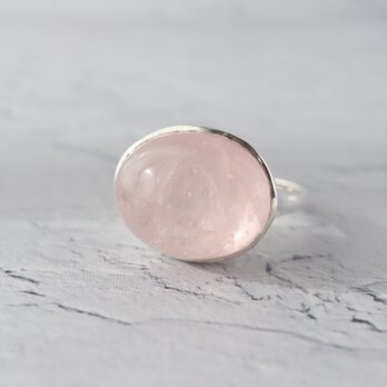 4月誕生石 春色 モルガナイト リング