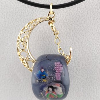 帯留めネックレス　源氏物語