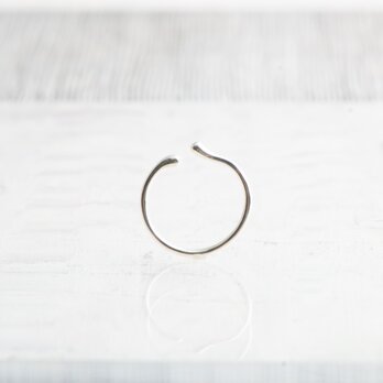 SV　大きなわっかのイヤーカフ　りんご