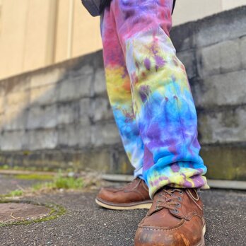 タイダイ スウェットパンツ XLサイズ カラフル 絞り染め HD25-61