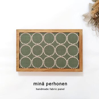 Lampoシリーズ　ミナペルホネン　ファブリックパネル　インテリア　tambourine　タンバリン　プレゼント　北欧