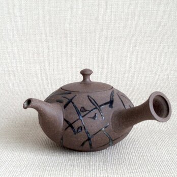 焼き締め平急須