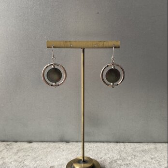 Vintage 90s-00s USA retro round design shell pierce