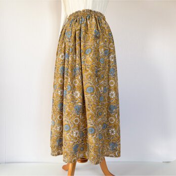 やわらかインド綿ギャザースカート3