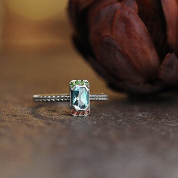 Blue Zircon & Split-Complementary Contrast Palette