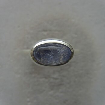 Dumortierite in Quartz Ring / SV925、デュモルチェライトインクォーツ