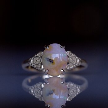 ボルダーオパールK10リング MALWA (マルワ)[M264]