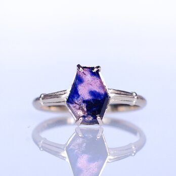 ウィンザーサファイアK10リング TRIJE(トリジェ）[G151]