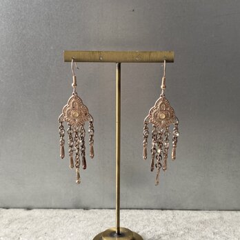 Vintage 90s-00s USA chandelier design crystal bijou pierce