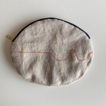 刺し子のポーチ / 　no 243