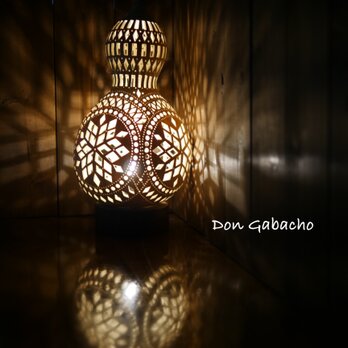 ひょうたんランプ★モザイクの灯り