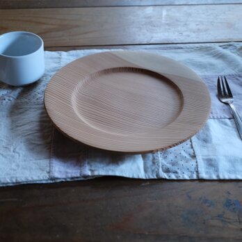 150年スギのリムプレート（24）〈ガラスコーティング〉【v1159】