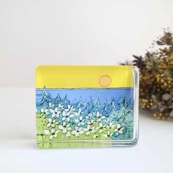 iittala / Heljä  ガラスカード / Lämpö Auringon  小 No.6