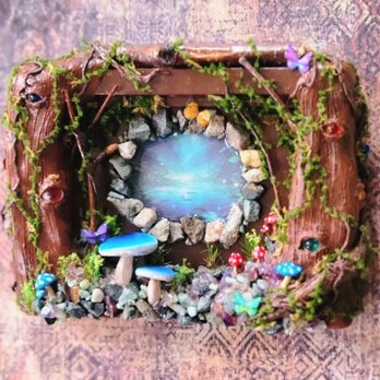 【22】異世界へのポータルフレーム　森の額縁標本