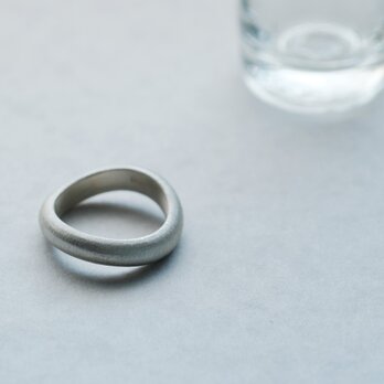石ころ 艶消し リング シルバー925