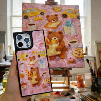 iPhone 16 15 14 13 ケース 螺鈿風 天然貝シェル アイスランド 全機種対応 ソフト 耐衝撃カバー ケース