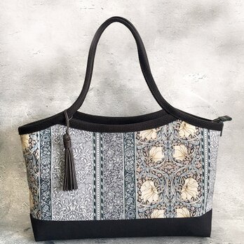 ◆モリス　ピンパーネルのストライプ柄バッグ（1点限り）