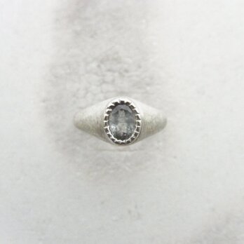 Moss Aquamarine Ring / SV925、モスアクアマリン