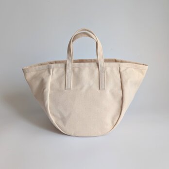 ラウンドトート（生成り）