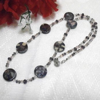 C0010 ポリマークレイビーズネックレス