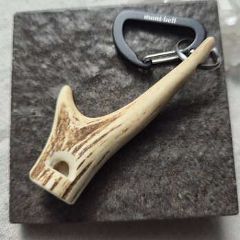 水牛の角 フェザーペンダント #3