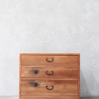 【送料無料】引出 3杯 古家具/古道具/アンティーク/小箱/引出/収納/