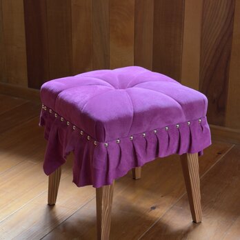 Swell Stool ~ｽｳｪﾙ･ｽﾂｰﾙ~ （豚革/ヴィオレ）