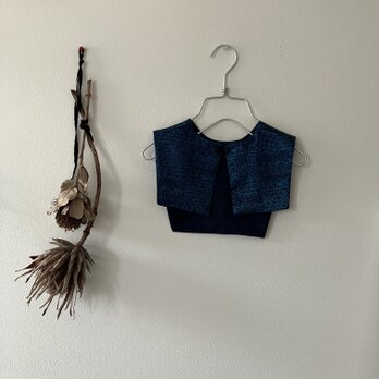 古布リメイクのつけ襟(o-003)