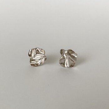 銀紙スタイルピアス｜Silver Earrings One of a kind（26002）