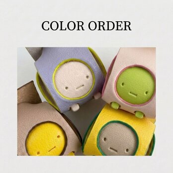 カラーオーダーver.｜身を守る革のミニオブジェ【sisyu / ししゅ】