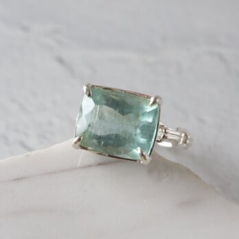 Aquamarine アクアマリン(Rain Inclusion)  リング