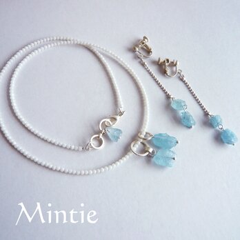 H様専用アクアマリンとホワイト　N&Eセット