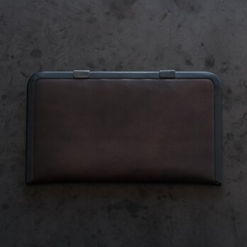 【new】longwallet ＜牛革 #choco＞ 01