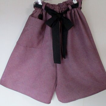 ８６９７　小紋の着物で作ったキュロットスカート