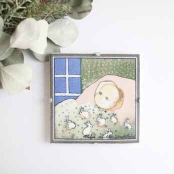 【再入荷】ARABIA   / Helja ヘルヤ / Vauva(赤ちゃん) 陶板 No.5316