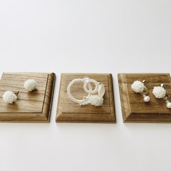 ｲﾔｰｱｸｾｻﾘｰ／en ー縁ー　イヤーカフ片耳 ／ ホワイト　ec