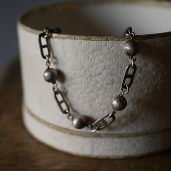 純銀　ヴィンテージブレスレット　シルバーブレスレット　フランスヴィンテージ　アクセサリー