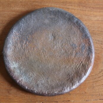 窯変　タタキ皿
